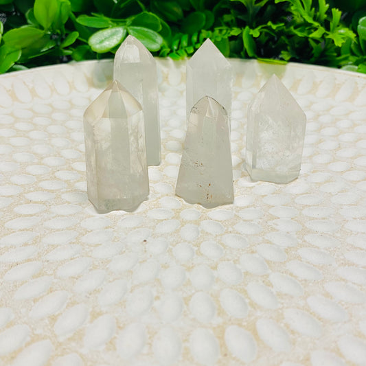 Clear Quartz Mini Towers 012