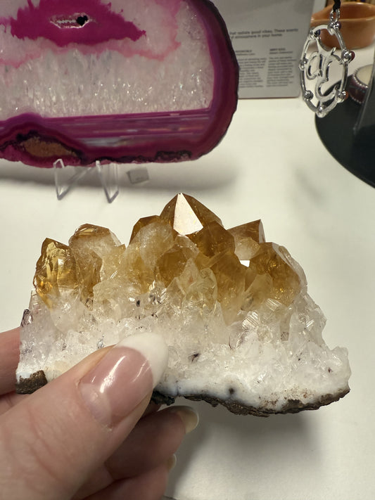 Citrine Geode 092