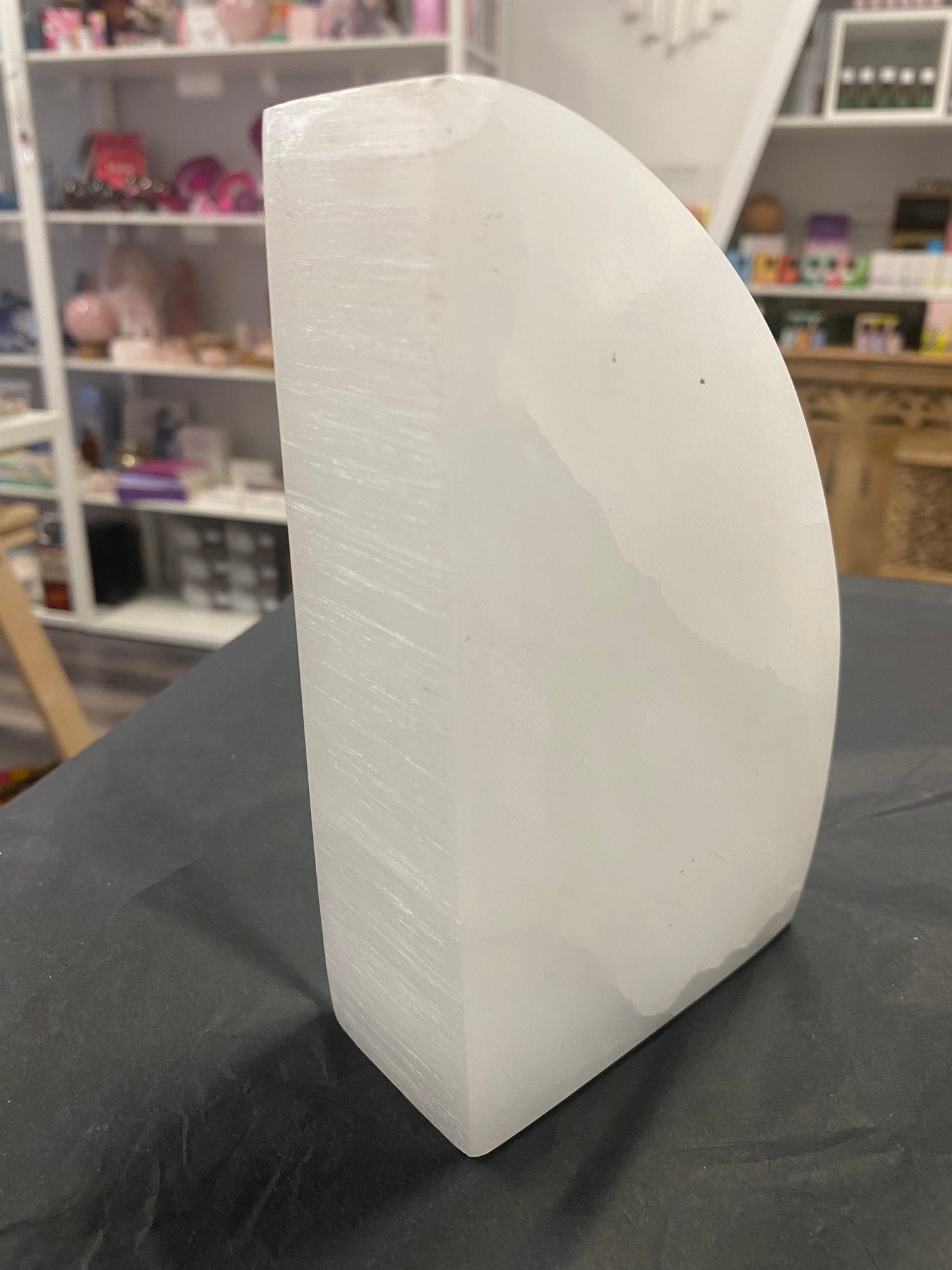 Selenite Bookend