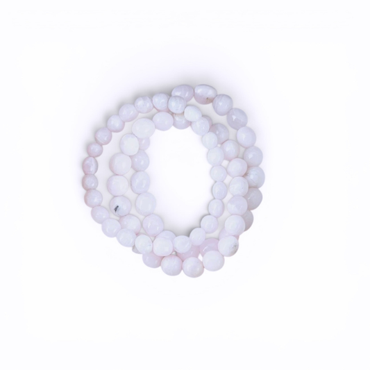 Mangano Calcite Tumble Bead Bracelets