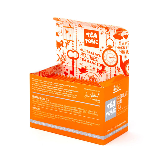 Chocolate Chai Tea 20 Tea Bags- Box