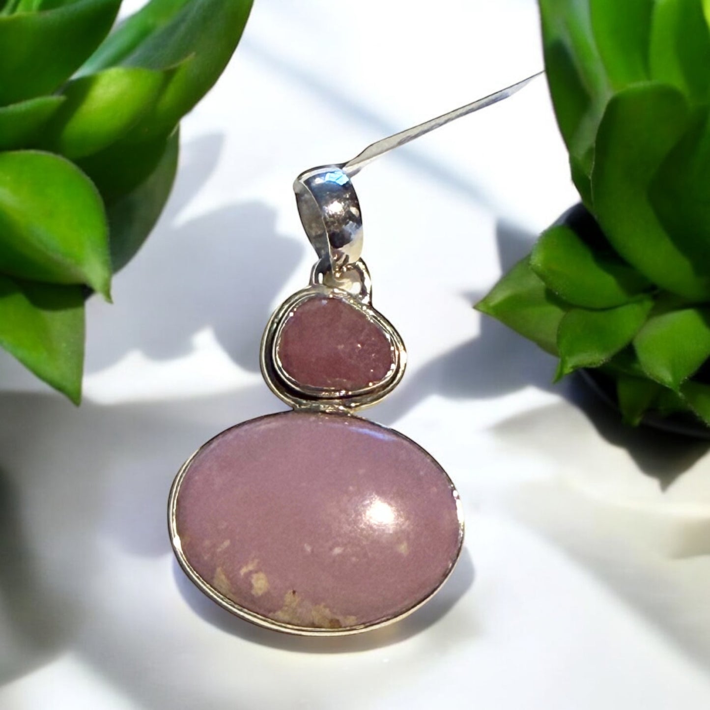 Phosphosiderate Pendant in Silver