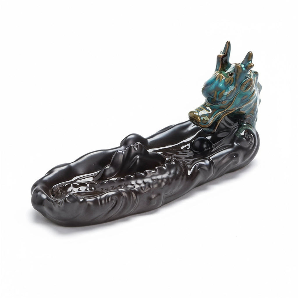 Dragon Backflow Incense Plate
