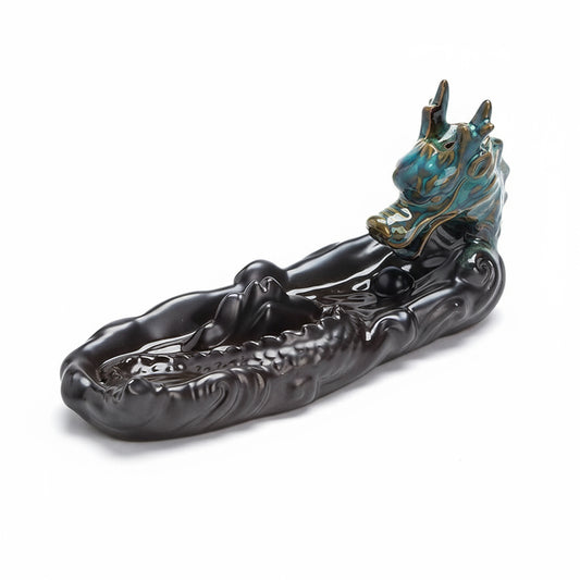 Dragon Backflow Incense Plate