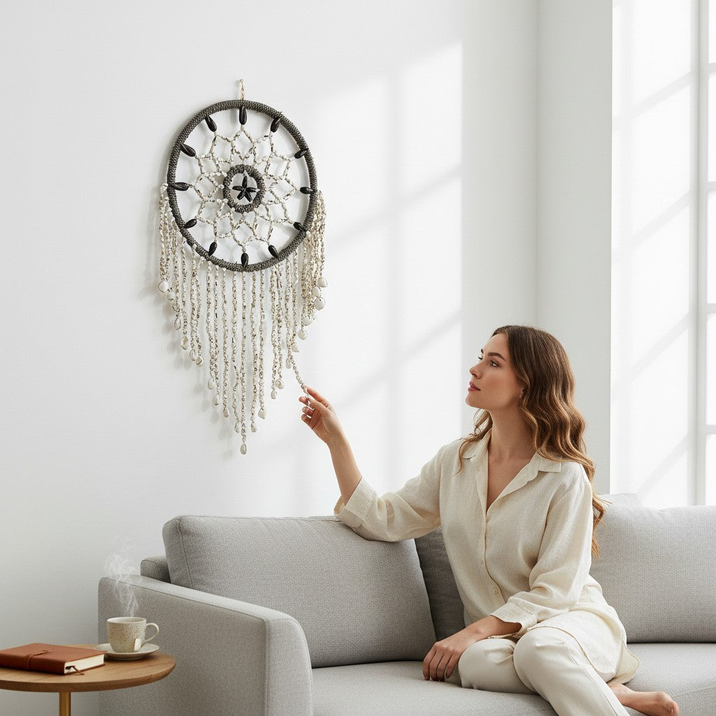 Dreamcatcher Boho Mandala Shell