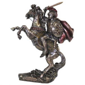 ALEXANDER THE GREAT Brass Statue