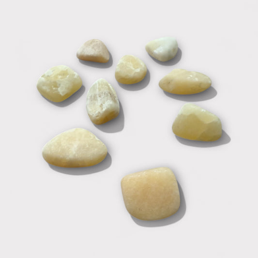 Orange Calcite Semi - Tumble Crystals ~ Creativity & Boost Self Esteem