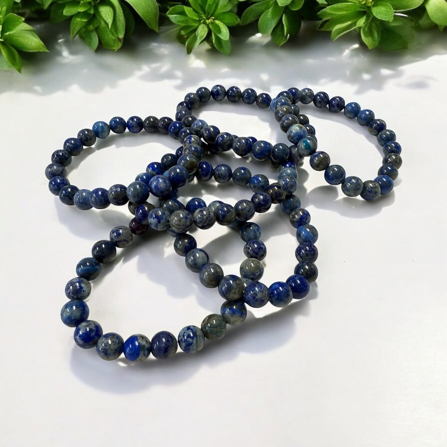 Lapis Lazuli Bead Bracelet