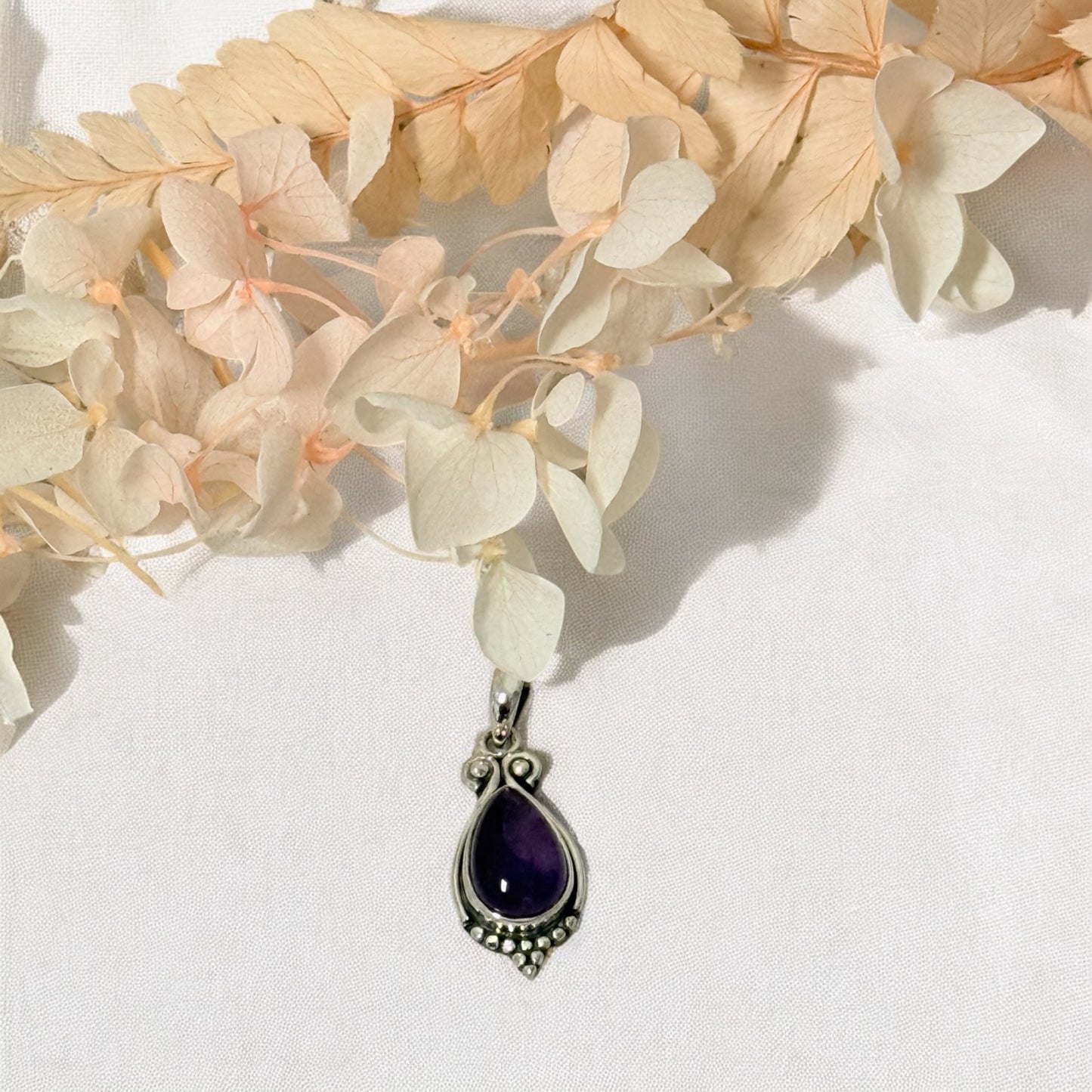 Amethyst Pendant in Silver