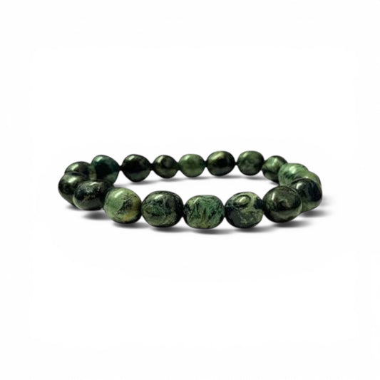 Kambaba Jasper Tumble Bead Bracelets