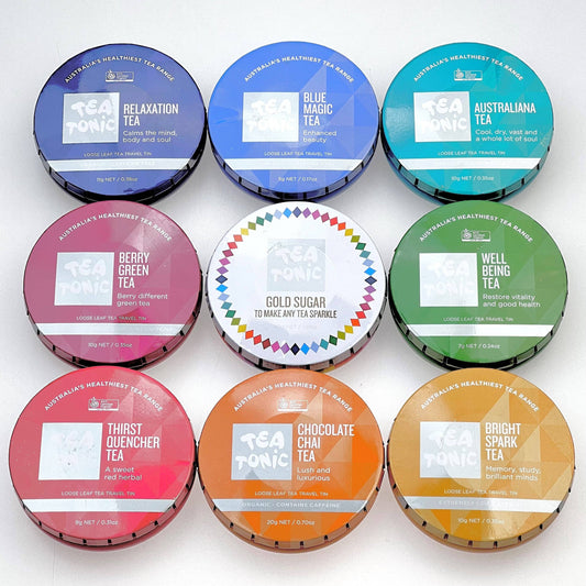 Loose Leaf Travel Tins - Set of 9