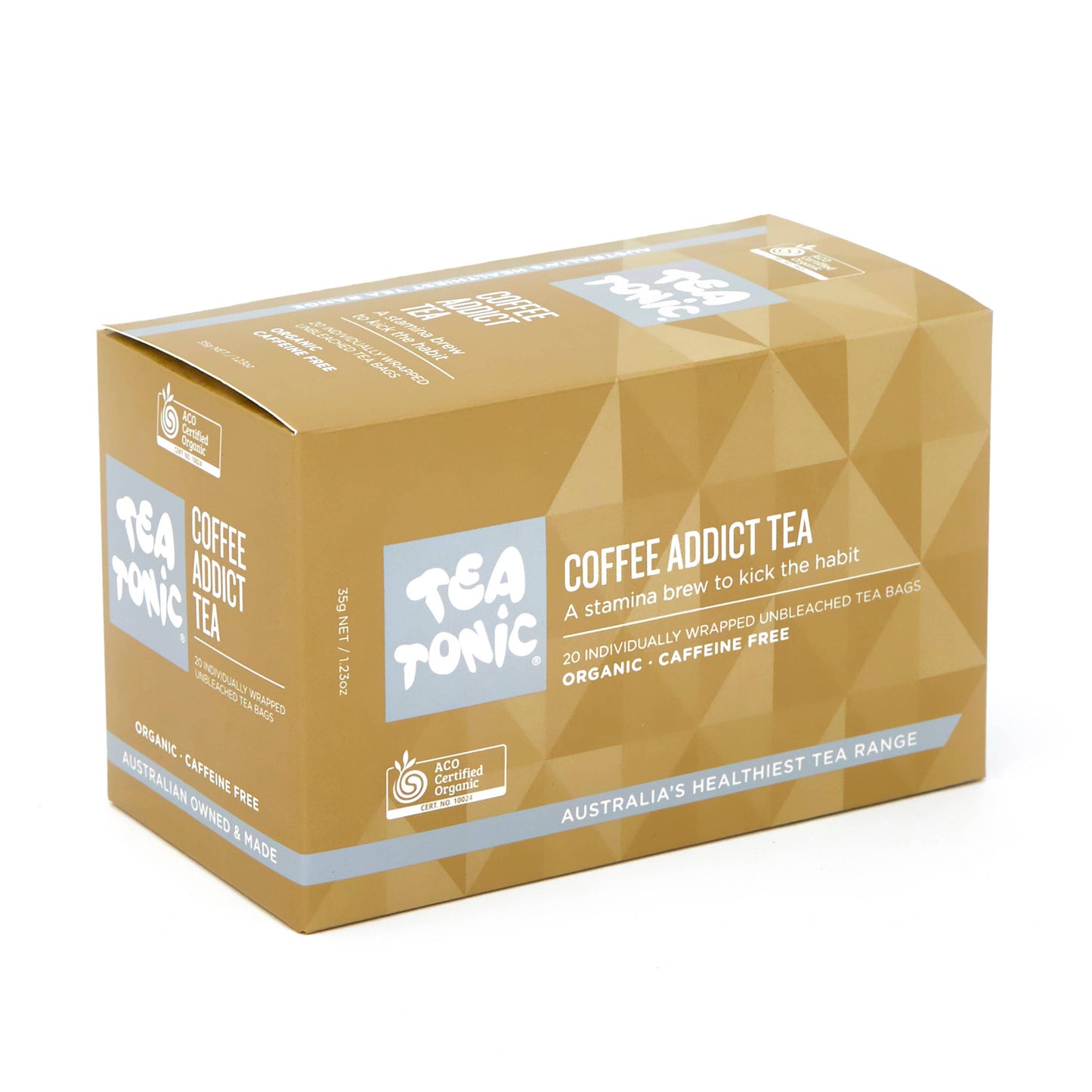 Coffee Addict Tea 20 Tea Bags - Box