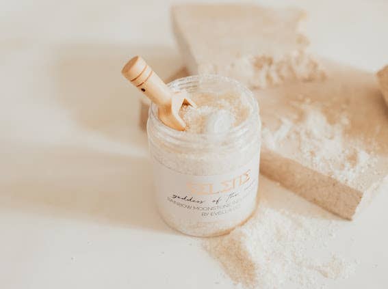 SELENE | goddess of the moon | crystal infused bath soak