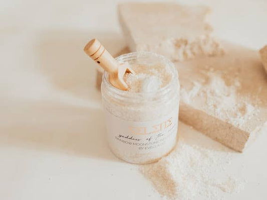 SELENE | goddess of the moon | crystal infused bath soak