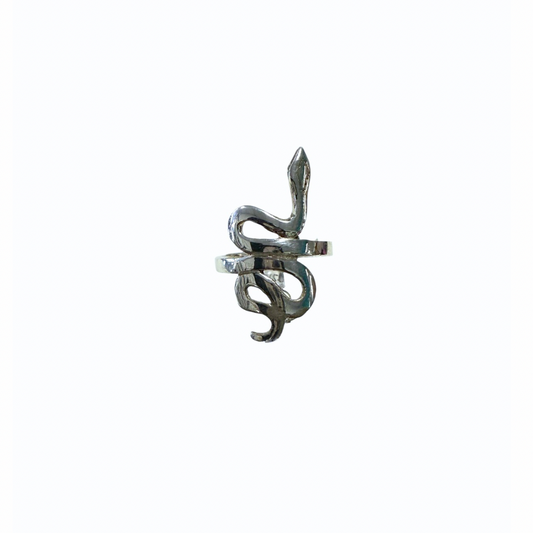 Snake Ring in Silver