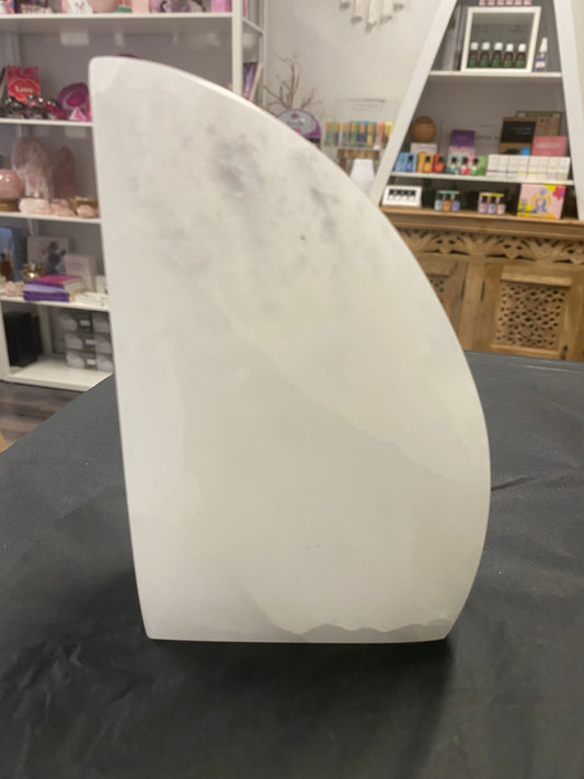 Selenite Bookend