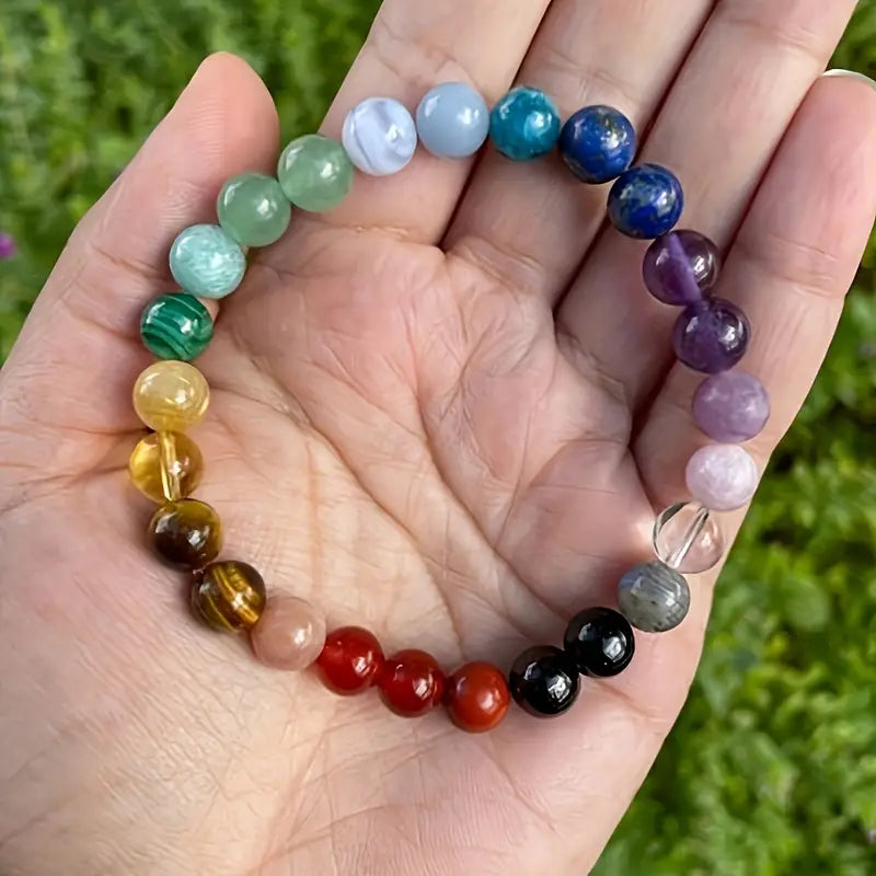 Chakra Healing Crystal Bead Bracelets