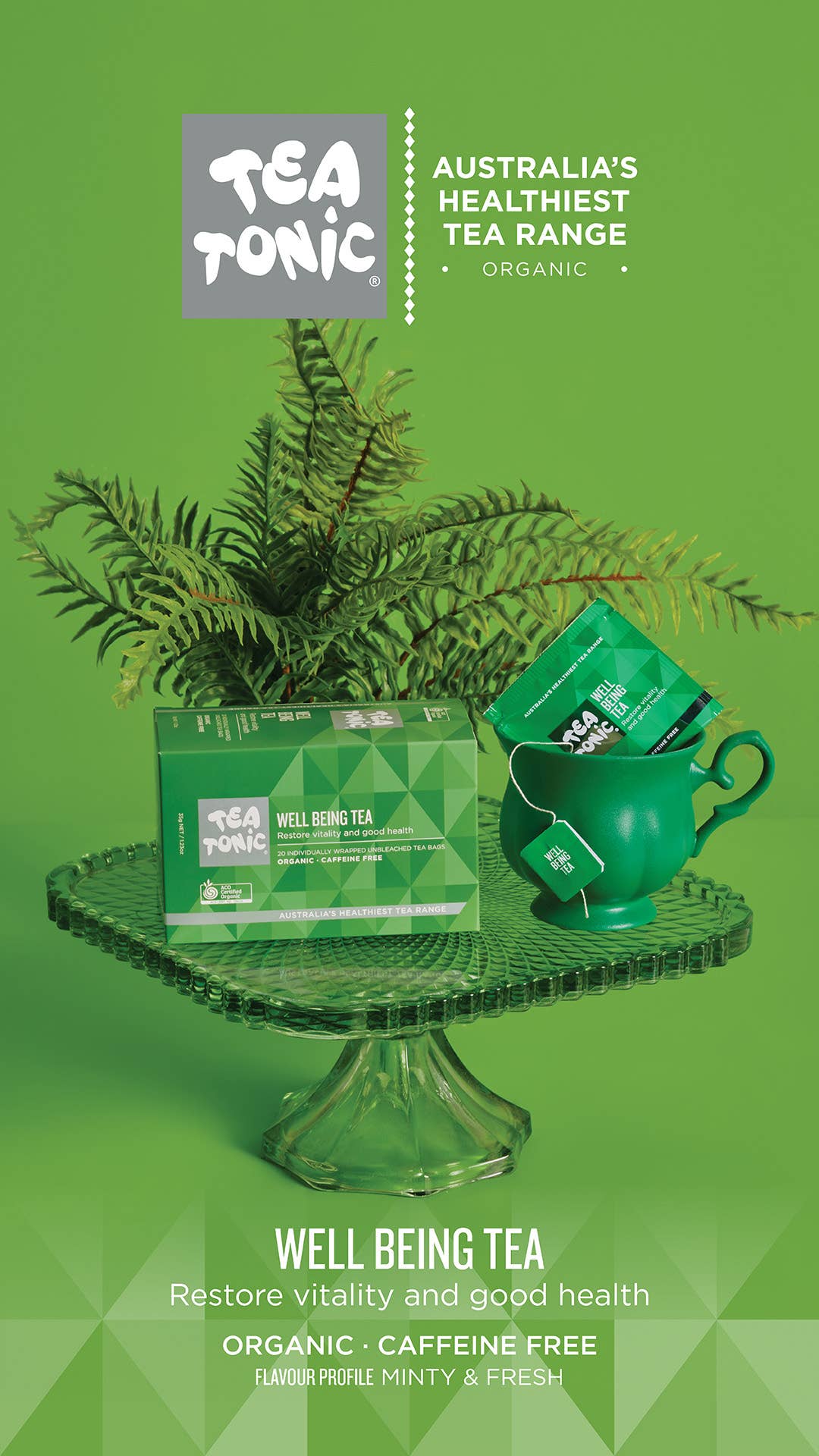 Well Being Tea 20 Tea Bags - Box