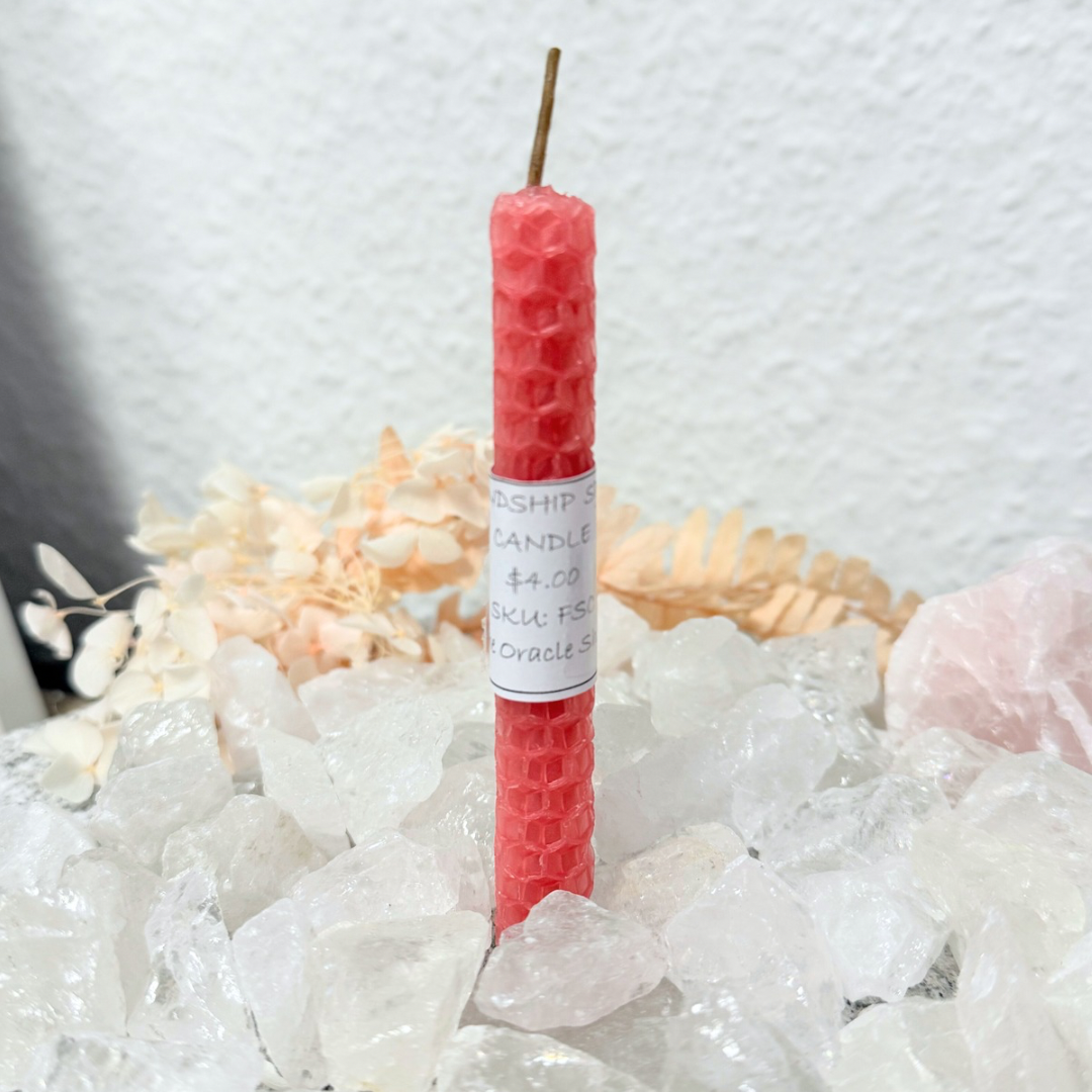 FRIENDSHIP Spell Candle Bees Wax