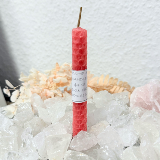 FRIENDSHIP Spell Candle Bees Wax