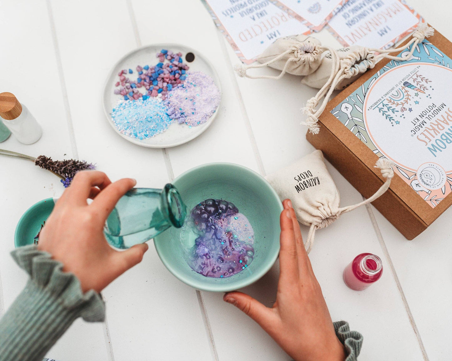 Magic Potion Kit for Kids - Rainbow Sparkles - Mindful Potion Kit