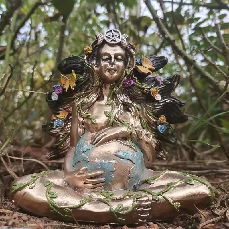 Gaia Mother Earth Goddess Statue