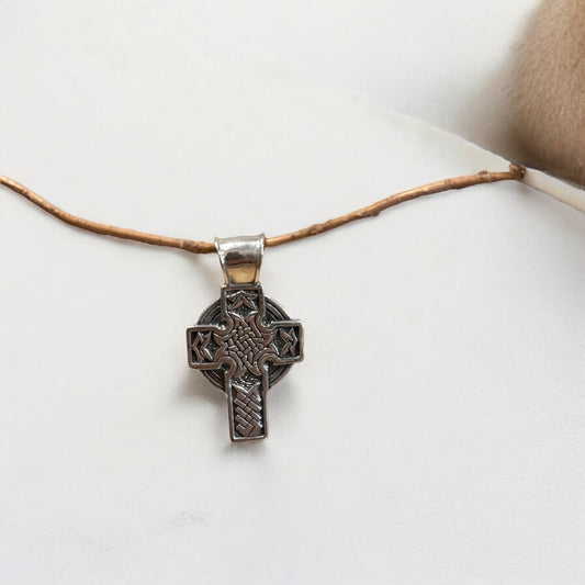 Celtic Cross in Silver