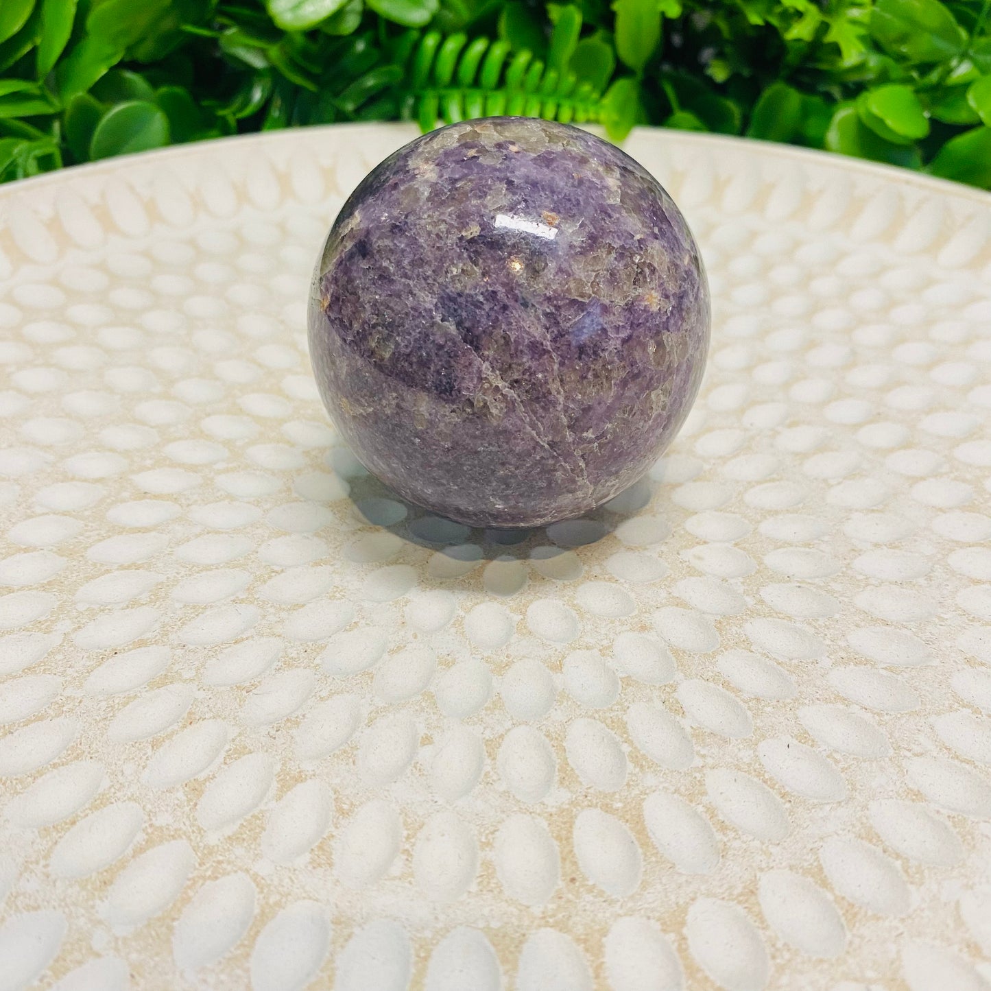 Lepidolite Sphere 005