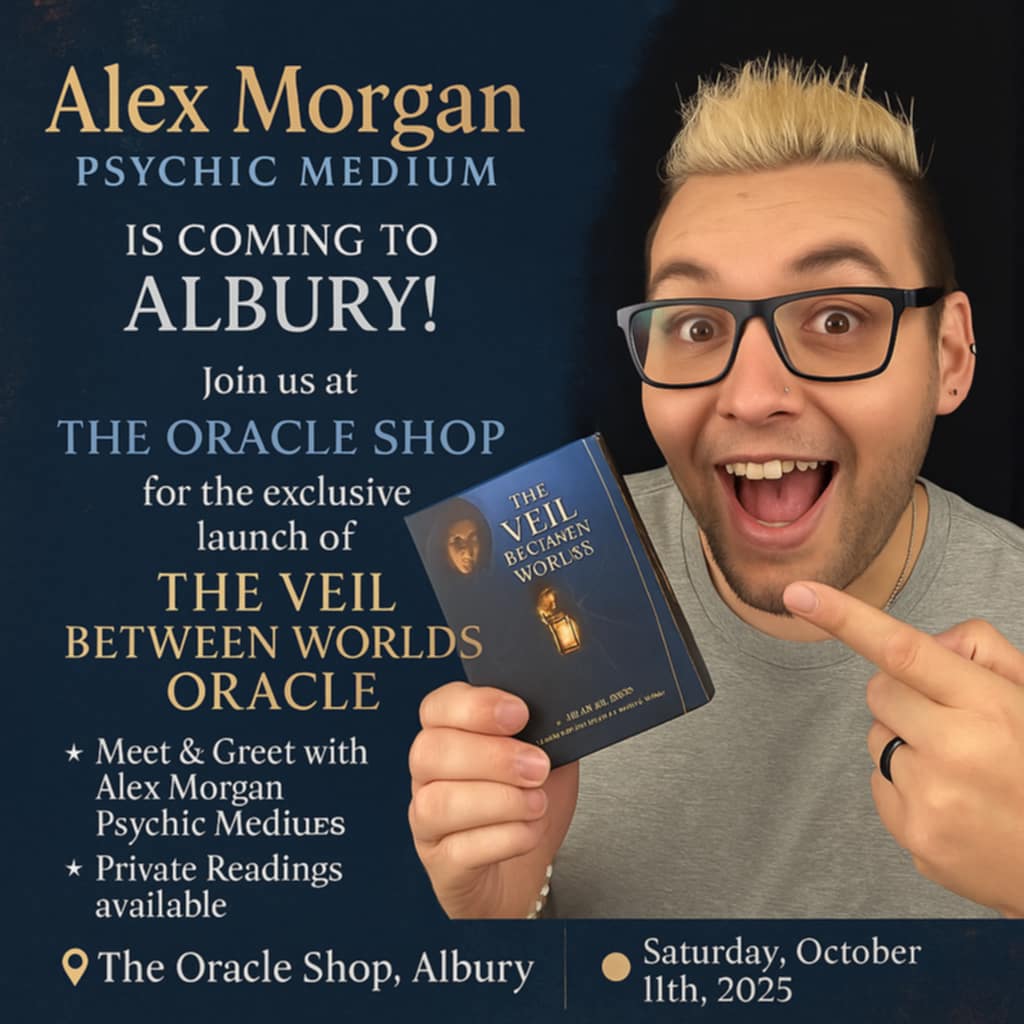 The Veil Between The Worlds Oracle Cards by Alex Morgan