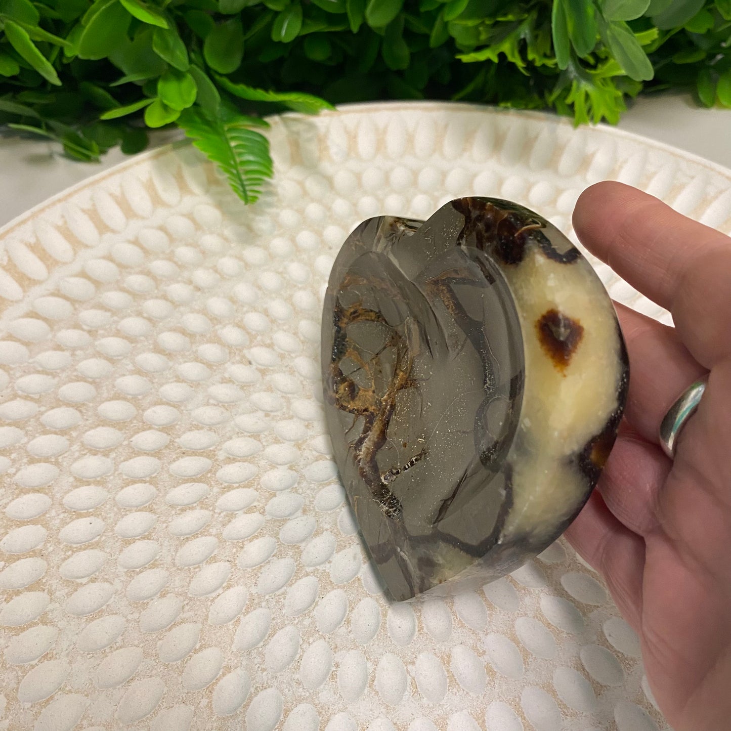 Septarian Heart Bowl 002