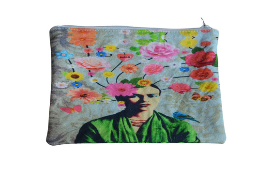 Frida Floral Pouch Purse