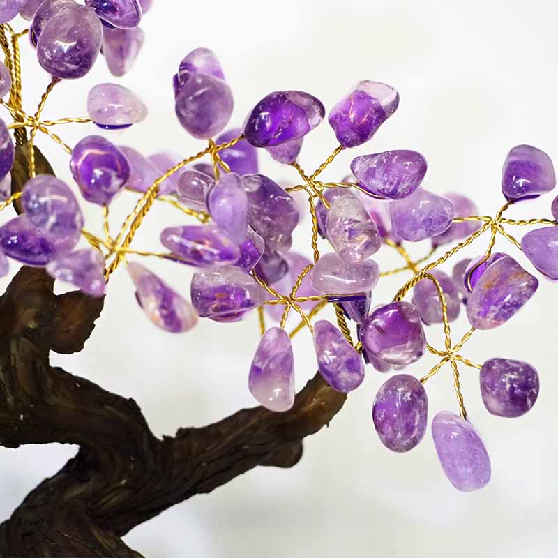 AMETHYST Bonsai Crystal Tree 25