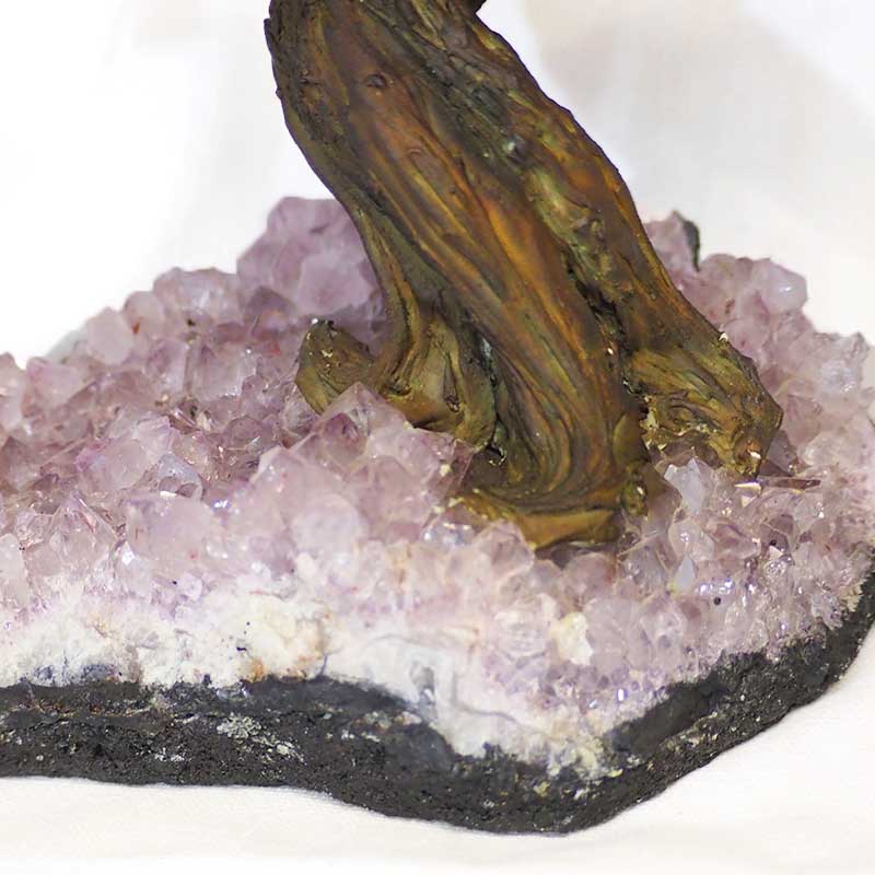 AMETHYST Bonsai Crystal Tree 25