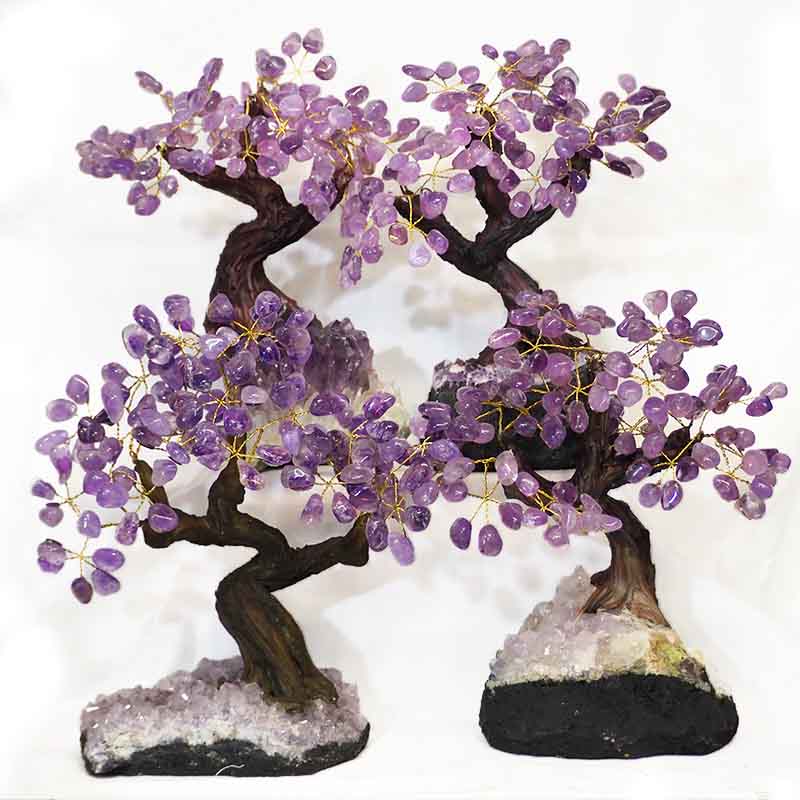 AMETHYST Bonsai Crystal Tree 25