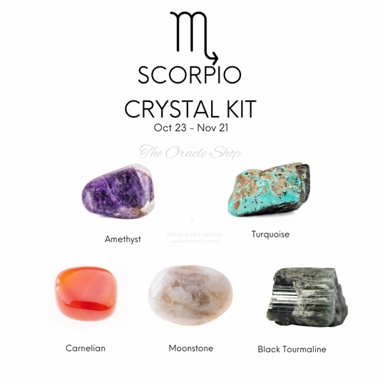 Zodiac Crystal Set - Scorpio