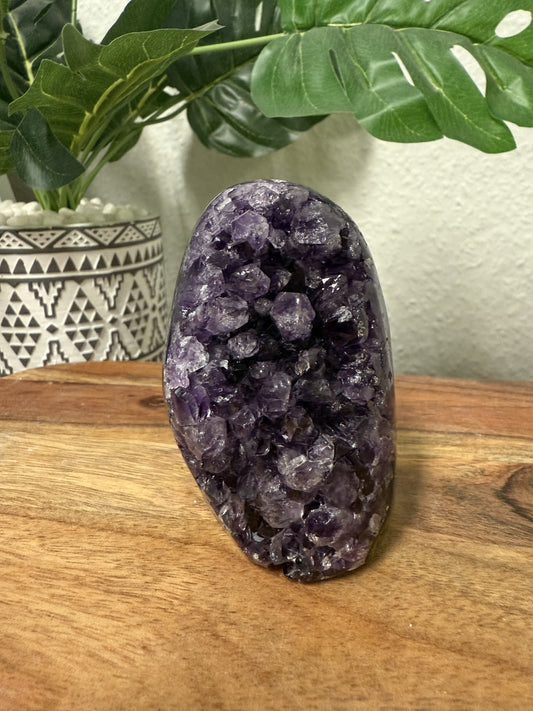 Amethyst Base Cut Geode