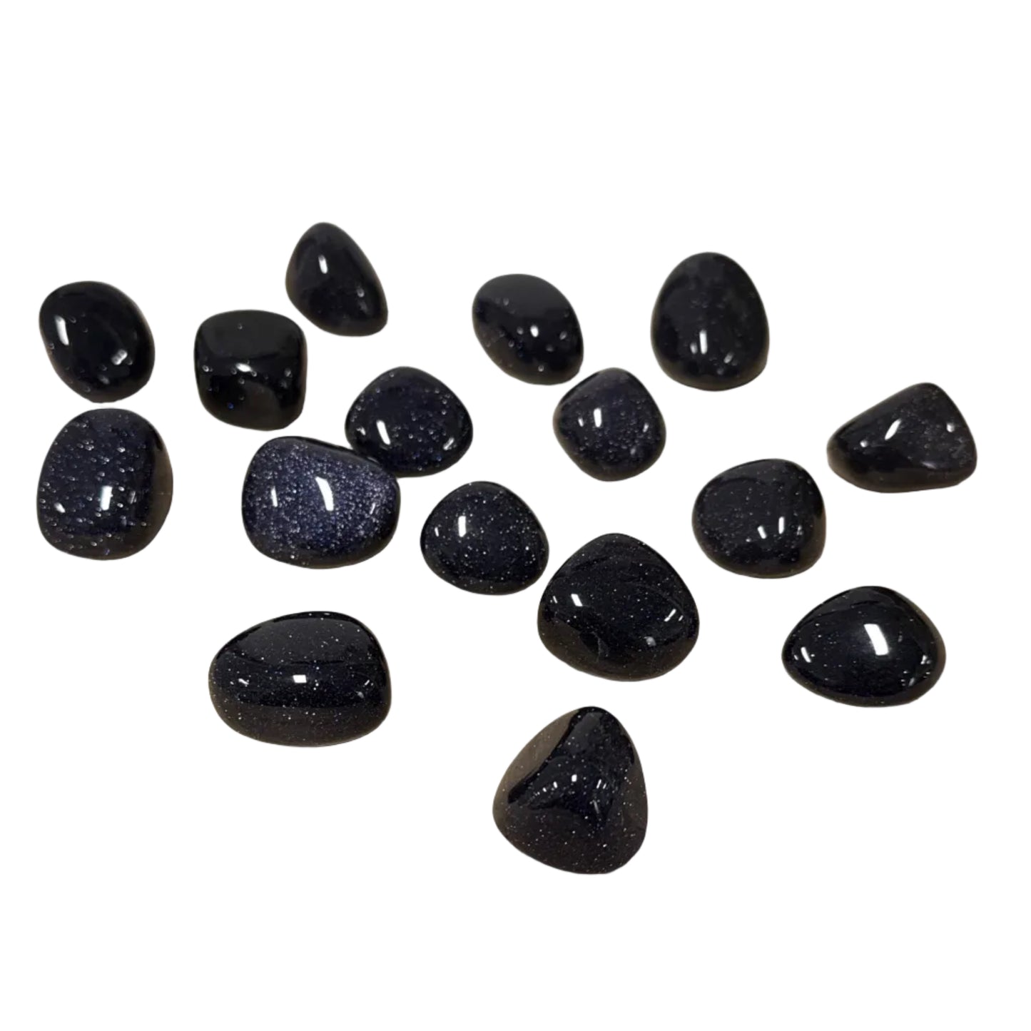 Blue Goldstone Crystal Tumble ~ Ambition & Positive Vibes