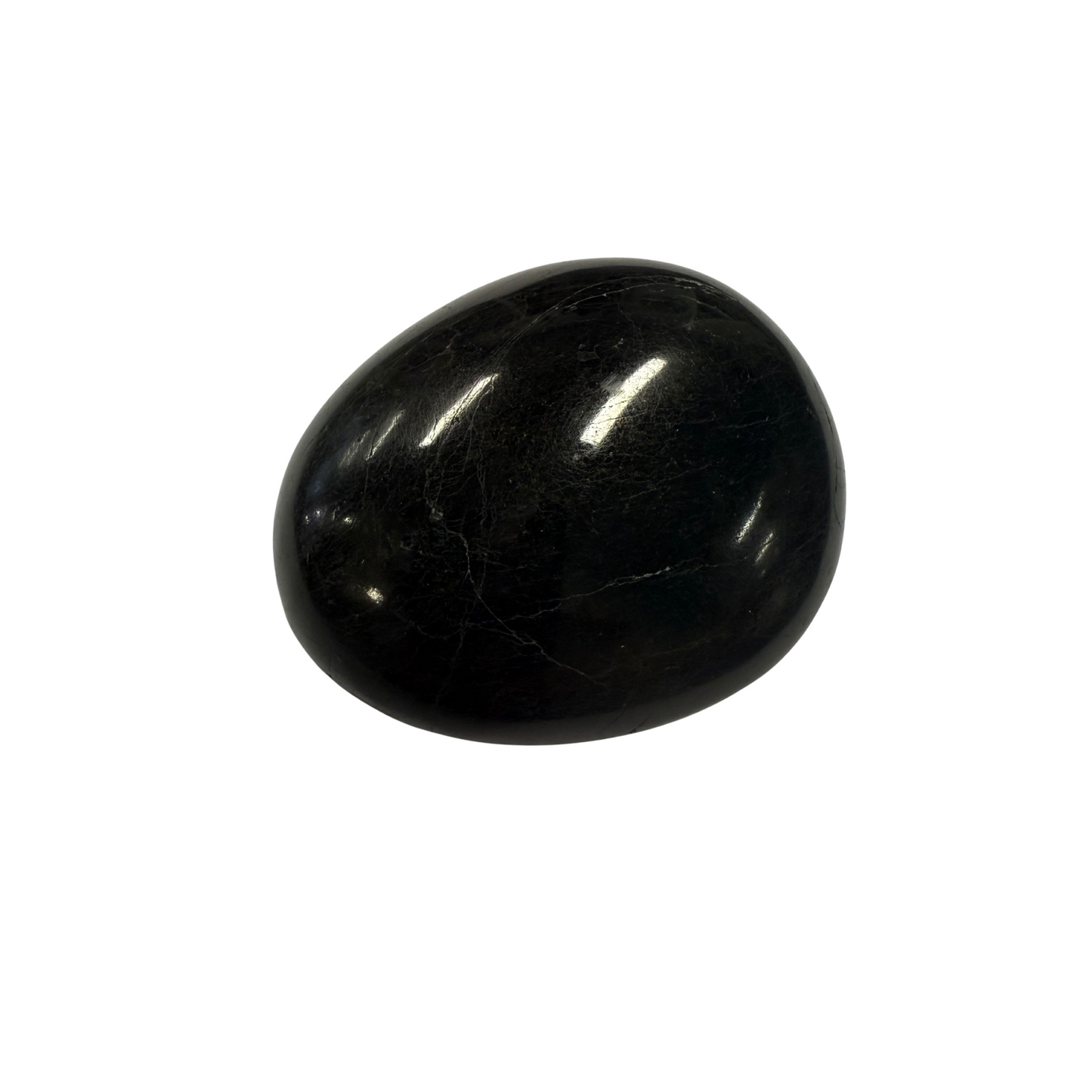 Black Tourmaline Palm-Stone 12