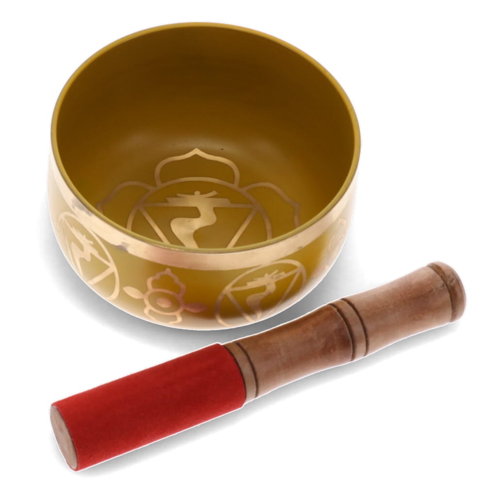 SINGING BOWL - Chakra Solar Plexus Yellow