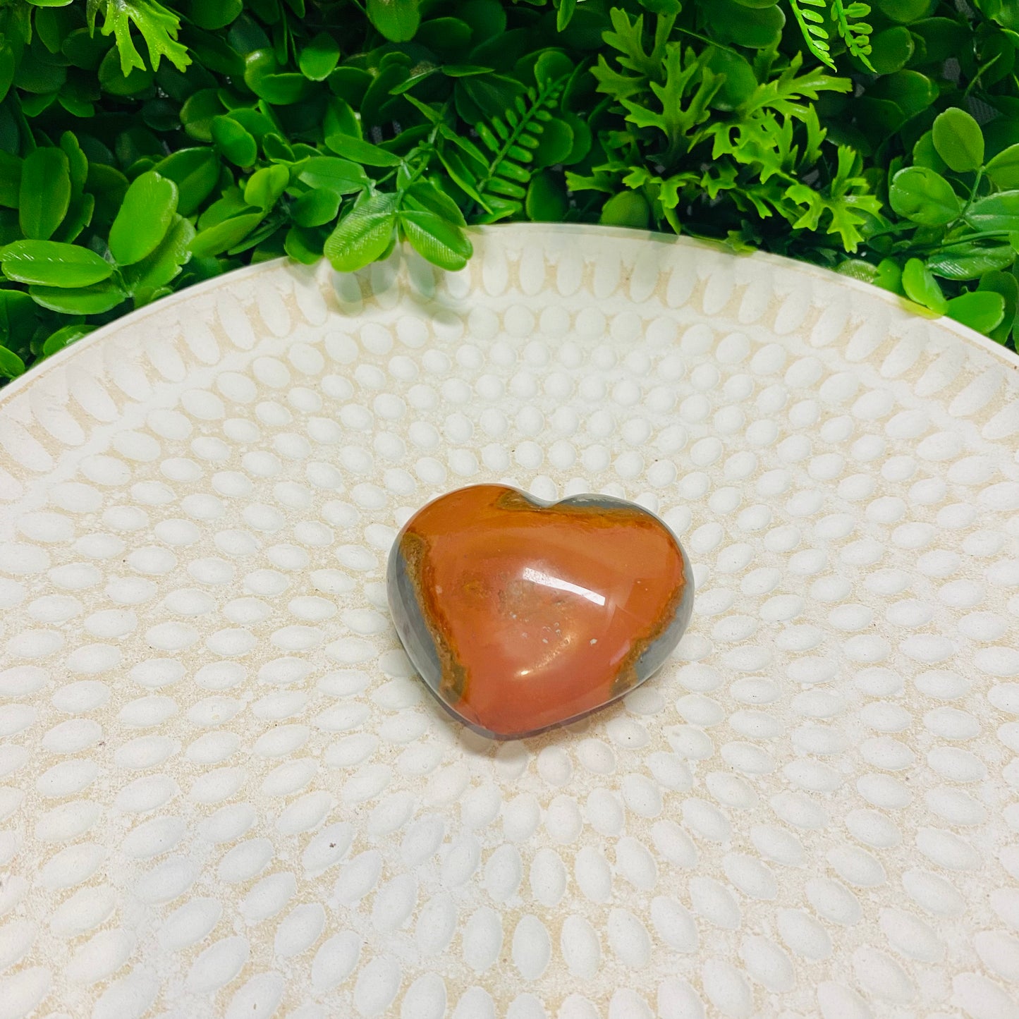 Polychrome Jasper Hearts 010