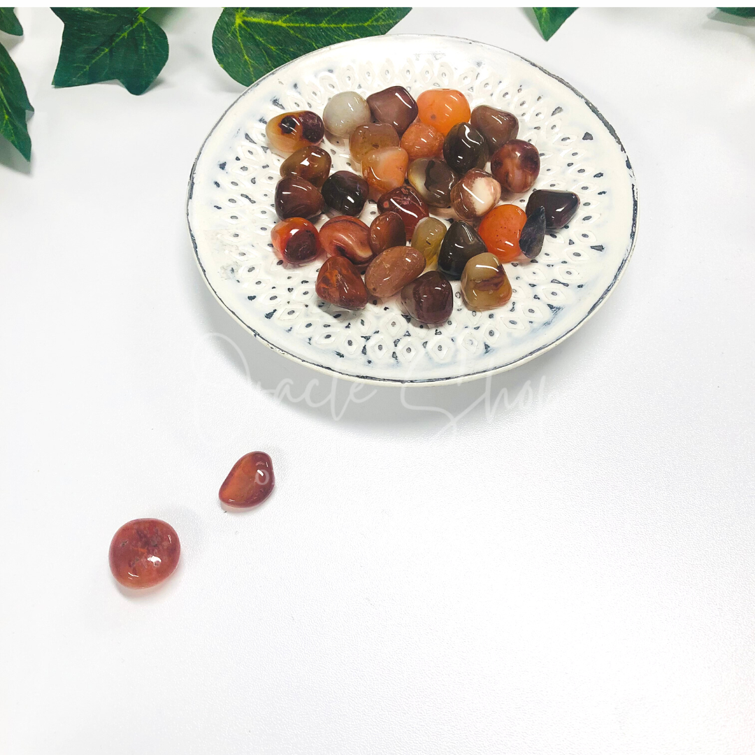 Carnelian Tumbled Crystal ~ Small