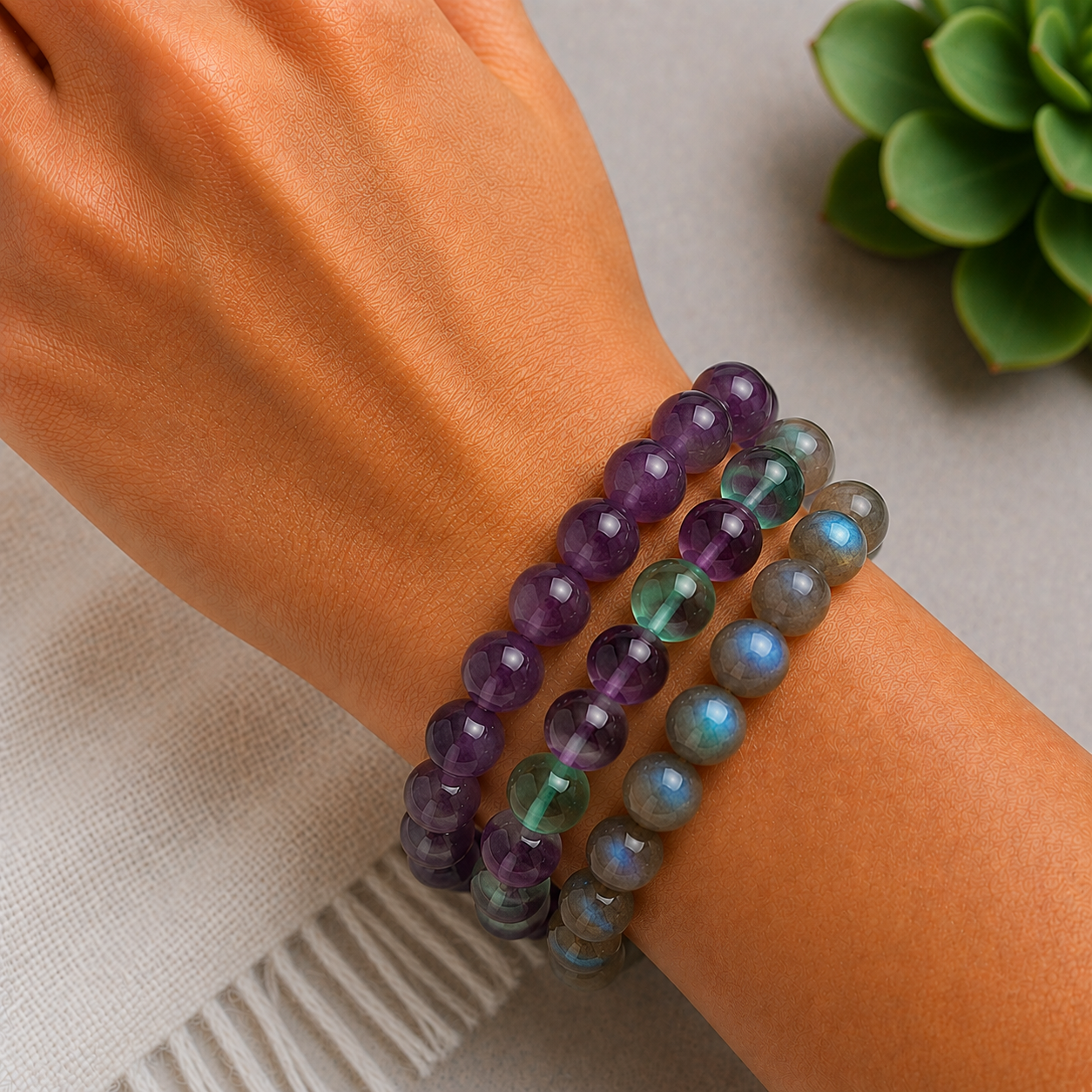 Aquarius Trio Bracelets