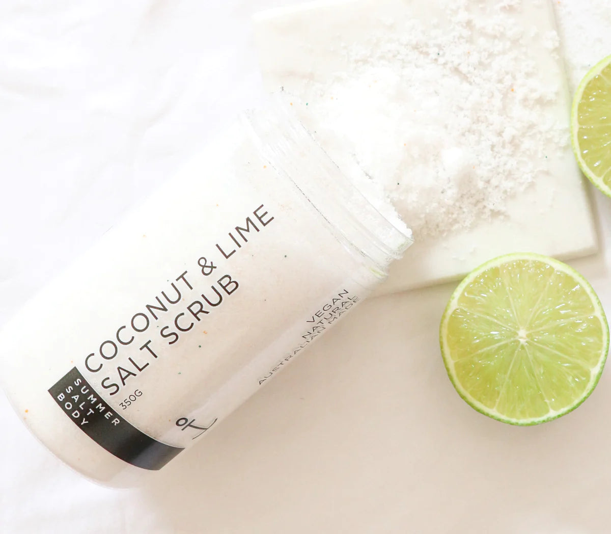 COCONUT & LIME SCRUB - 350G TUB