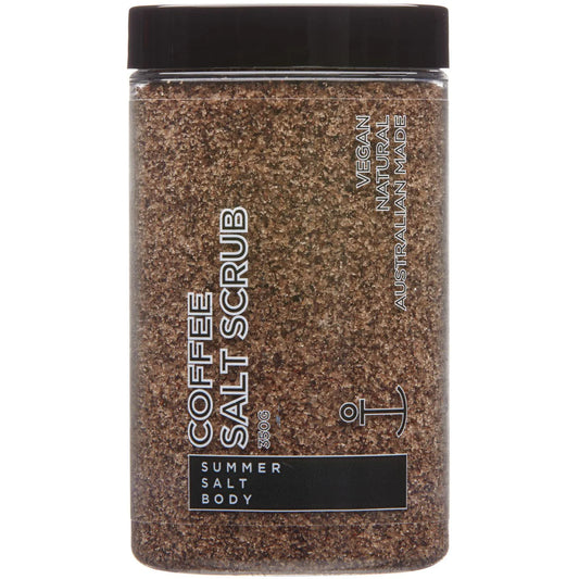 COFFEE SALT SCRUB - 350G TUB