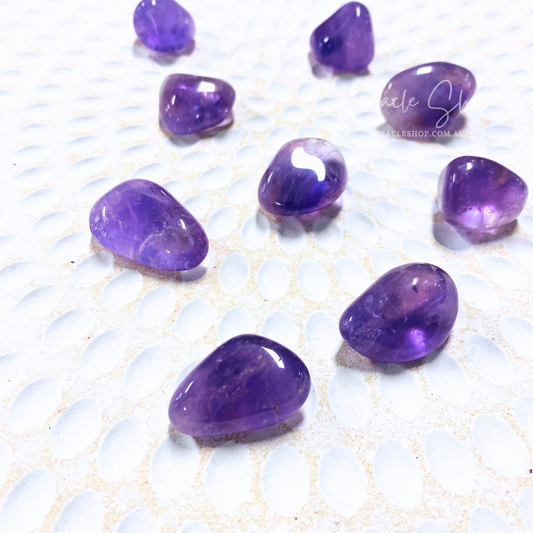 Amethyst Crystal Tumble