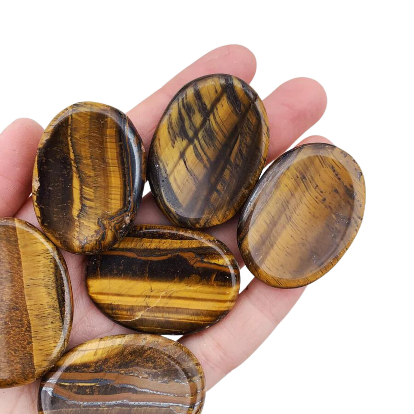 Tiger Eye Worry Stone