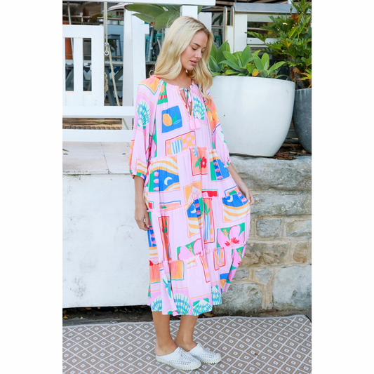 Aurora Midi Bohemian Dress