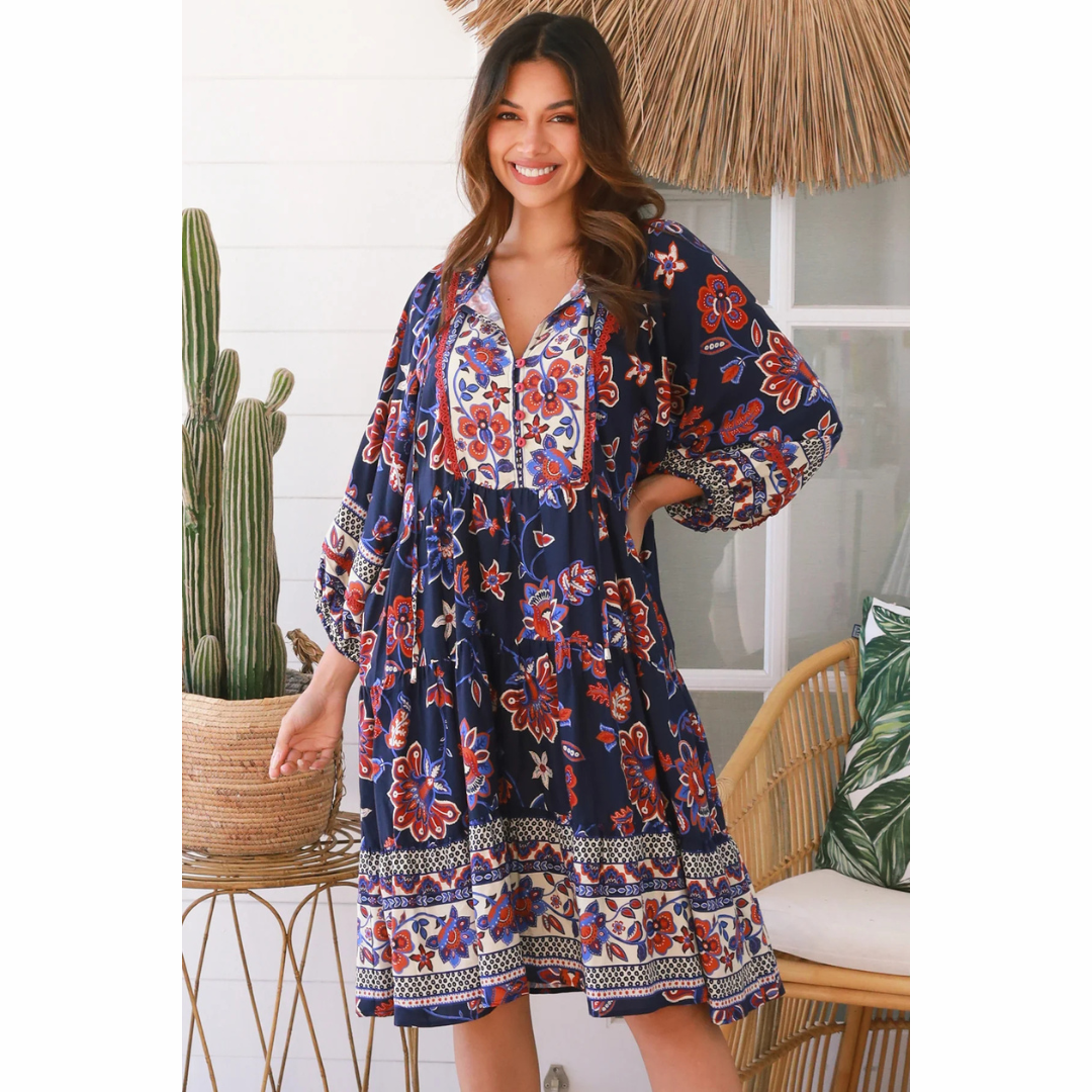 Dianna Bohemian Mini Dress