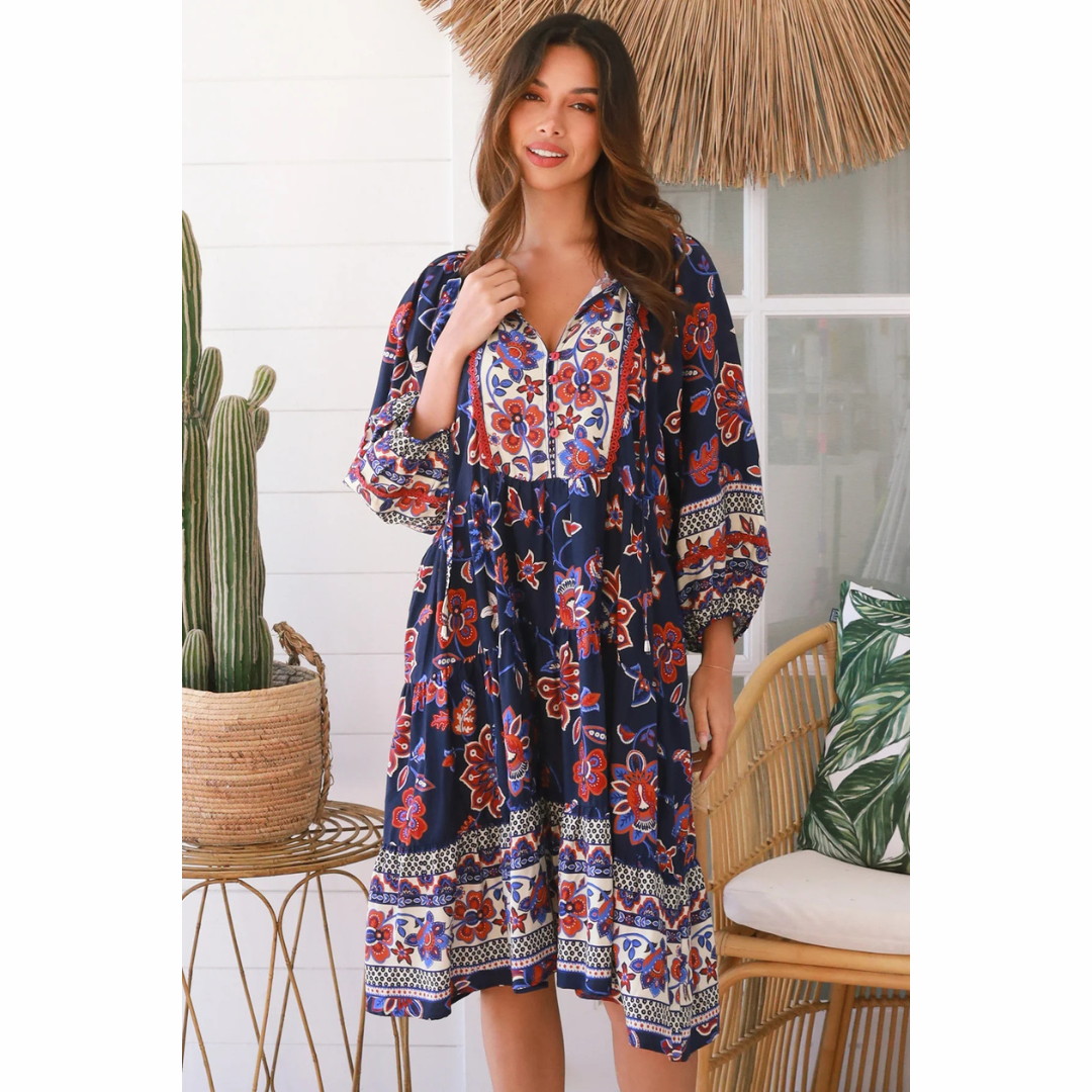 Dianna Bohemian Mini Dress
