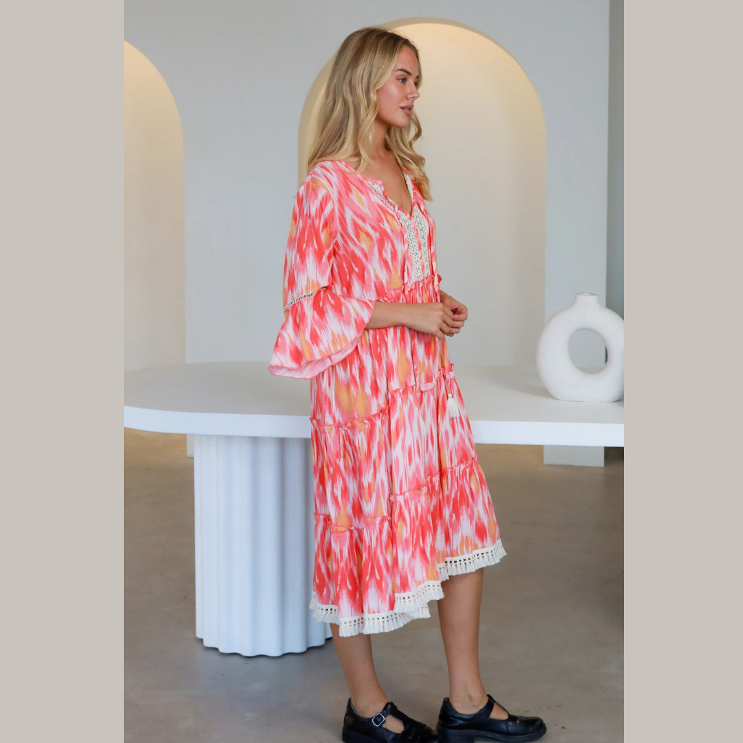 Hadley Midi Bohemian Dress